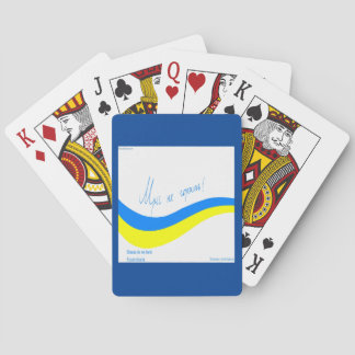 Ukraine Riesenflugzeug & Träume Die kein Logo Spielkarten