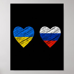 Ukraine Russland Frieden Poster