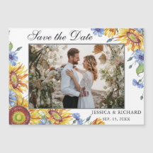 Ukraine Save the Date FOTO Magnetkarte