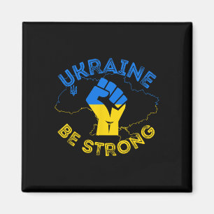 Ukraine Sei Stark Unterstütze Ukraine Stehe Mit Uk Magnet