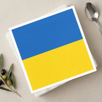 Ukraine Servietten, Ukrainische Flagge Party / Spo Serviette