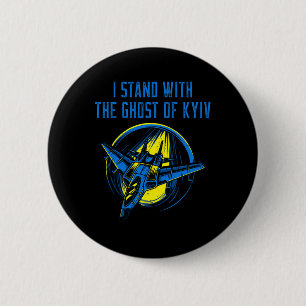 Ukraine-Shirt – Ace Pilot I Stand With The Ghost O Button