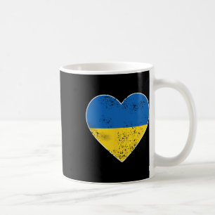Ukraine-Shirt für Männer Frauen Großes Herz Ukrain Kaffeetasse
