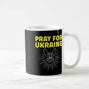 Ukraine-Shirt Unterstützt Ukraine Taube Bete Für U Kaffeetasse