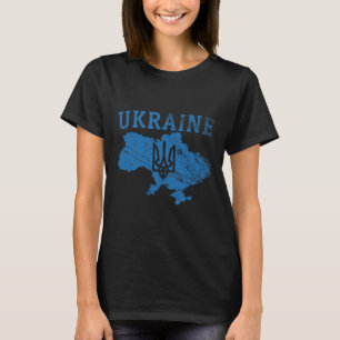 Ukraine-Shirt Zelensky Ukrainischer Tryzub Patriot T-Shirt
