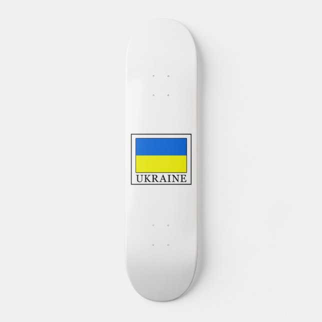 Ukraine Skateboard (Vorderseite)