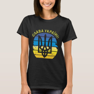 Ukraine Slava Ukraini T-Shirt Zelensky Ruhm der Uk