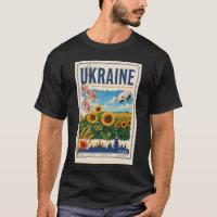 Ukraine Sonnenblume Goldene Kuppel Illustration Re
