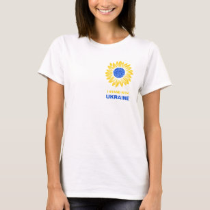 Ukraine Sonnenblume Ukrainische Unterstützung Patr T-Shirt