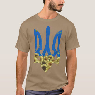 Ukraine Sonnenblumen T-Shirt Floral Ukrainische Tr