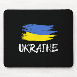 Ukraine Souvenir Geschenk Ukrainische Landesflagge Mousepad