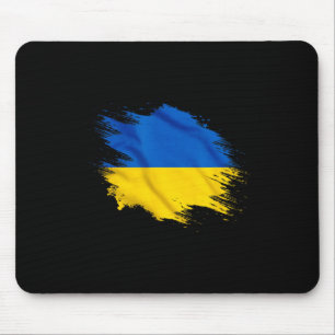 Ukraine-Souvenir-Geschenk Ukrainische Landesflagge Mousepad