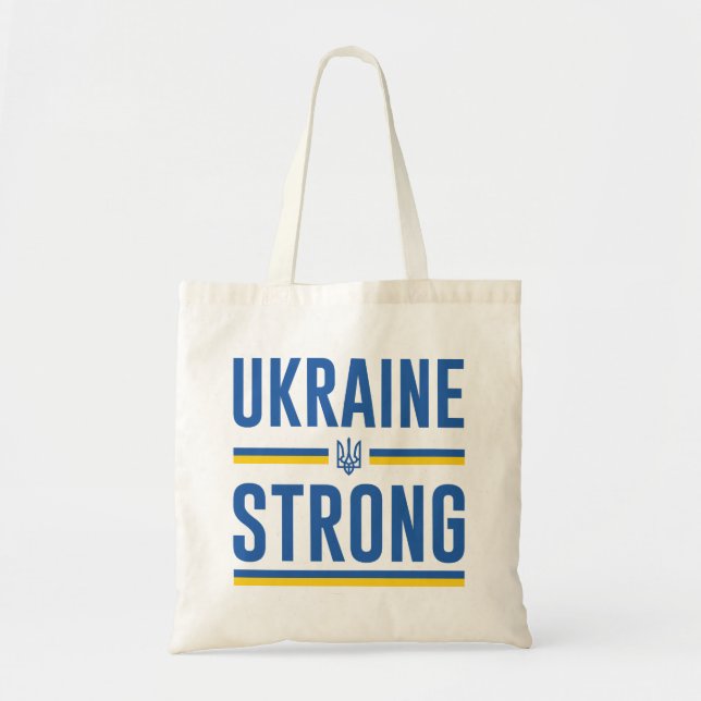 Ukraine stark tragetasche (Vorne)