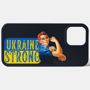 Ukraine Strong Rosie the Riveter Case-Mate iPhone Hülle