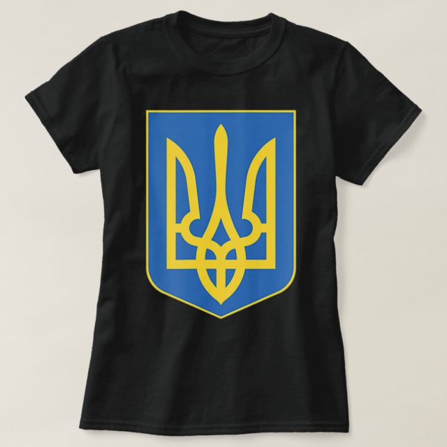 Ukraine-Symbol T-Shirt (Design vorne)