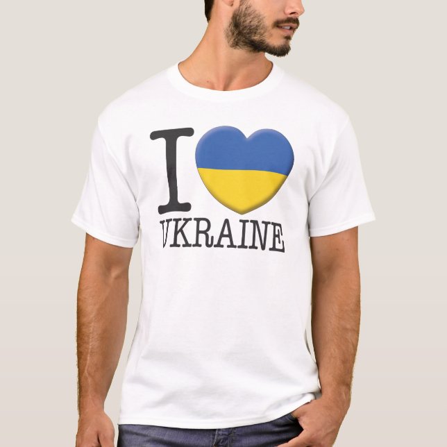 Ukraine T-Shirt (Vorderseite)