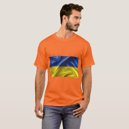 Ukraine T - Shirt der Flaggenfarben