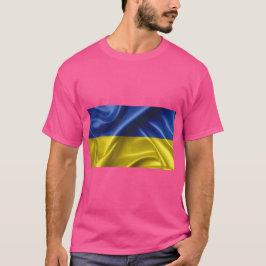 Ukraine T - Shirt der Flaggenfarben