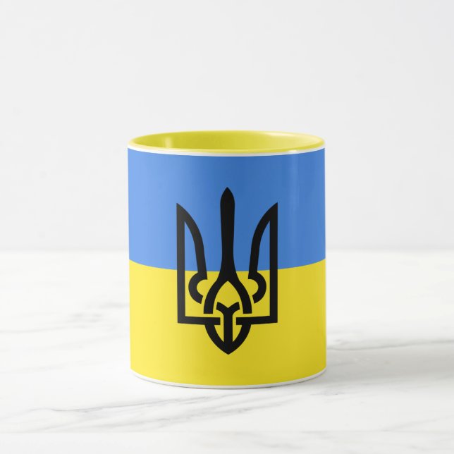 Ukraine Tasse Ukrainische Flagge - Tasse der Freih (Zentrum)
