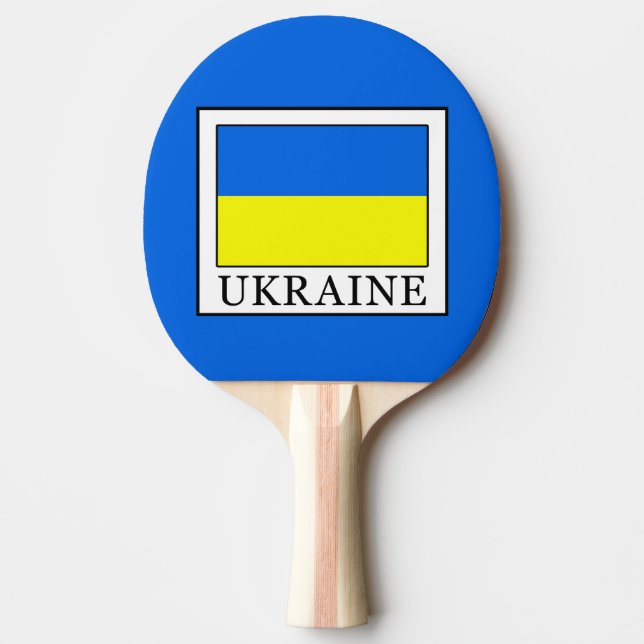 Ukraine Tischtennis Schläger (Vorderseite)