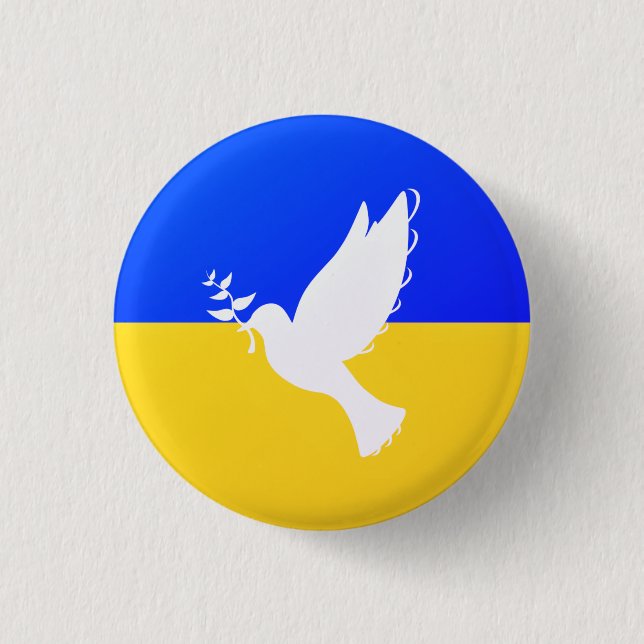 Ukraine - Töne der Freiheit zur Unterstützung des  Button (Vorderseite)