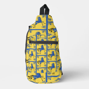 Ukraine Traditionelle slawische Volkskunst Crossbody Bag