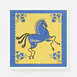 Ukraine Traditionelle slawische Volkskunst Serviette