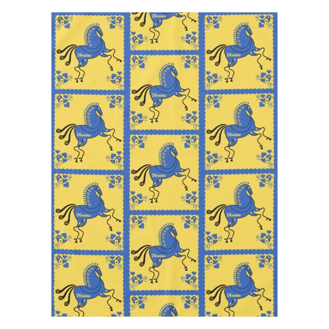 Ukraine Traditionelle slawische Volkskunst Tischdecke (Vorderseite)