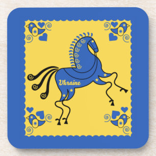Ukraine Traditionelle Volkskunst Getränkeuntersetzer