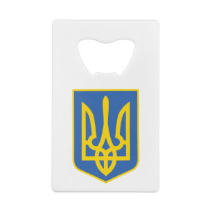 UKRAINE-TRIDENT GELDBEUTEL FLASCHENÖFFNER