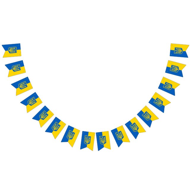 Ukraine, Ukraine Wimpelkette (Alle)