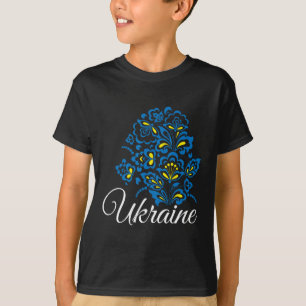 Ukraine Ukrainer Ukrainisch Kiew Trysub Flagge 12 T-Shirt