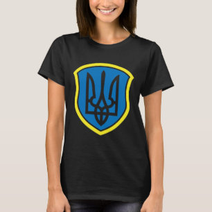 Ukraine Ukrainer Ukrainisch Kiew Trysub Flagge 15 T-Shirt