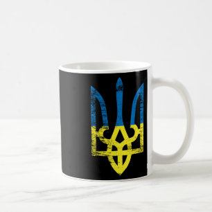Ukraine Ukrainisch Kiew Trysub Flagge 15 Kaffeetasse