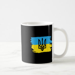 Ukraine Ukrainisch Kiew Trysub Flagge 17  Kaffeetasse