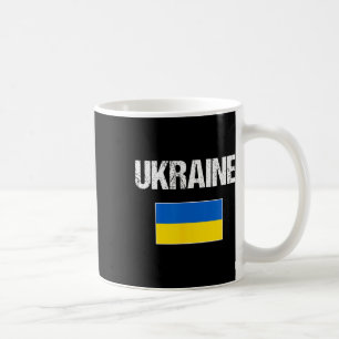 Ukraine Ukrainische Flagge Für Männer Frauen Jugen Kaffeetasse