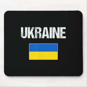 Ukraine Ukrainische Flagge Für Männer Frauen Jugen Mousepad