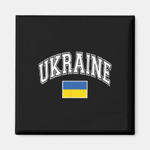 Ukraine Ukrainische Flagge Grafik 2 Magnet