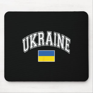 Ukraine Ukrainische Flagge Grafik 2 Mousepad