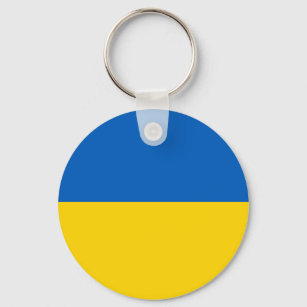 UKRAINE Ukrainische Flagge Schlüsselanhänger