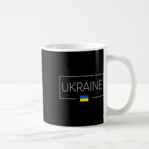 Ukraine Ukrainische Flagge Zelensky Tryzub Militär Kaffeetasse