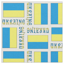 Ukraine und ukrainische Flagge