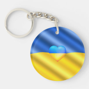 Ukraine - Unterstützung - Friedensfreiheit - ukra Schlüsselanhänger