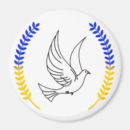 Ukraine Unterstützung .Ich stehe mit der Ukraine!! Magnet