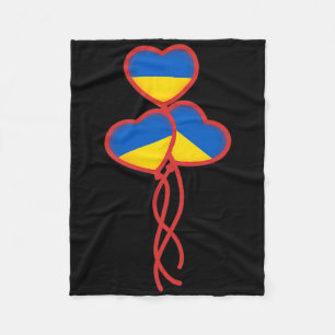 Ukraine Unterstützung Ukraine-Flagge Freiheit Soli Fleecedecke