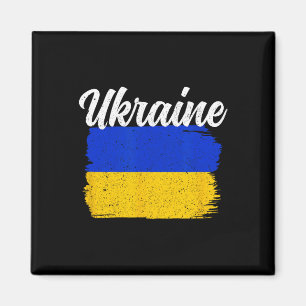 Ukraine Unterstützung Ukraine-Flagge Freiheit Soli Magnet