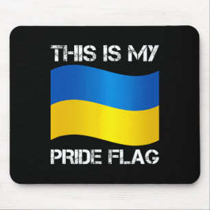 Ukraine Unterstützung Ukraine-Flagge Freiheit Soli Mousepad