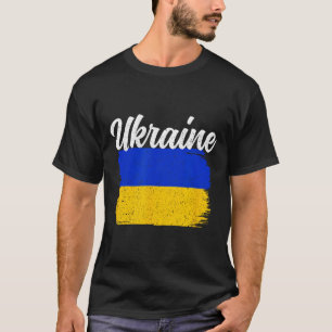 Ukraine Unterstützung Ukraine-Flagge Freiheit Soli T-Shirt