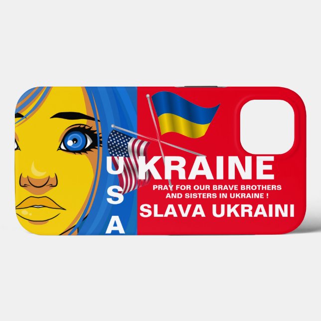 UKRAINE USA Case-Mate iPhone FALL Hülle (Rückseite (Horizontal))