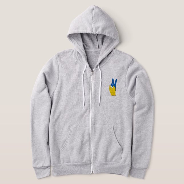 Ukraine V-Zeichen Hoodie (Ablage )